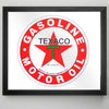 Texaco Gasoline Printed Accent Mirror (13.5" x 15.5")